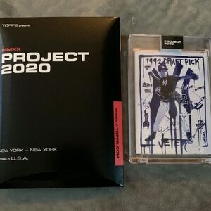 TOPPS PROJECT 2020 CARD 1993 NEW YORK YANKEES DEREK JETER #93 by GREGORY SIFF